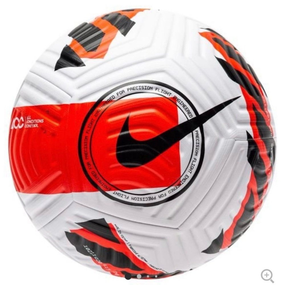 Nike 2021 Elite Flight Soccer Ball $Nike Essential Ball Pump Yellow Swish Logo.